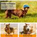 Blue XL Dog Sun Hat with Ear Holes | Adjustable Drawstring | UV Protection | Waterproof Design | For Small Medium Large Dogs - Buy Online on GoSupps.com