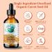 Bella Terra Oils - Organic Carrot Seed Oil 2 oz - Cold-Pressed Elixir Abundant in Vitamin A & E Beta-Carotene Richness Ideal for Nourished Skin Radiance 2 Fl Oz (Pack of 1) - Buy Online on GoSupps.com