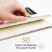 2PK 9x12 White Perforated Drawing Pads - 100 Sheets Total - Ideal for Artists, Students & Kids - 70lb Sketch Pad - Includes 50 Sheets/Pad - Versatile Drawing Paper - Buy Online on GoSupps.com