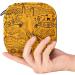 Ethno-Tribal Giraffe Pattern Menstruation Pad Bag with Zipper | Women's Tampon & Napkin Bag | Stylish Collective Bags for Women & Girls - Buy Online on GoSupps.com