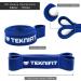 Teknifit XX-Heavy Resistance Band for Full Body Workout - Home Fitness Solution - Free Exercise Guide Download - Blue - Buy Online on GoSupps.com
