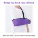 Solmyr Kids Arm Sling - Elbow & Wrist Support Brace for Shoulder Injuries | Adjustable Immobilizer for Boys & Girls - Buy Online on GoSupps.com