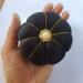 CUSHYSTORE Velvet Wrist Pin Needle Cushion - Adjustable Elastic Strap - Black - Buy Online on GoSupps.com