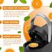 Total Tea Detox K Cup - Caffeine Free Slimming Tea with Senna, Ginger Root, and Hibiscus for Colon Cleanse and Weight Loss - Natural Citrus Cinnamon Herbal Tea - 12 Pods - Buy Online on GoSupps.com