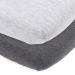 Fitted Pack and Play Sheets Compatible ith Graco Pack n Play and Other 27 x 39 Inch Playard Mattress Pad  Heather Grey  2 Pack