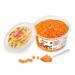 Inspire Food Bubble Tea Pearl Mango for Bubble Tea |Popping boba pearls tapioka fruit beads and boba pearls - 100% vegan and gluten -free without artificial dye 450g mango 450 g (1 Pack)