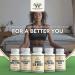 DW Irish Sea Moss Capsules - 120 Count, 1200mg High Strength Supplements - Non-GMO & Gluten Free - Made in UK - Buy Online on GoSupps.com
