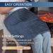 DAILYLIFE 17x33 Heating Pad Electric Blanket | UL Certified, 6 Heating Settings, Overheating Protection | Auto-Off, Machine Washable | Deep Blue Classic - Buy Online on GoSupps.com
