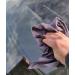 facilia microfiber window cloth for streak-free cleaning ideal for windows cars mirrors and high-gloss surfaces