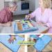 Fidget Blanket for Adults with Dementia Dementia Activities for Seniors Alzheimer's and Dementia Therapy Aid Busy Blanket Anxiety Relief Sensory Stimulation - Buy Online on GoSupps.com