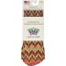 Orange Fleur Missoni Compression Socks | 15-20 mmHg Moderate Support - Celeste Stein - Buy Online on GoSupps.com