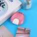 Press-to-Open Retainer Case Portable Denture Box Teeth Retainer Box False Teeth Container for Denture Braces Mouth Guard (Pink) - Buy Online on GoSupps.com