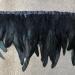 Shekyeon 2 Yards Black Rooster Feather Fringe Trim for Costume Decoration - Buy Online on GoSupps.com