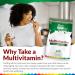 Multivitamin Tablets for Men & Women - 180 Tablets - 6 Month Supply - 25 A-Z Multivitamins & Minerals Including Iron Zinc & Vitamin D - One a Day - Vegetarian - Made in The UK - Nu U Nutrition 180 count (Pack of 1) - Buy Online on GoSupps.com