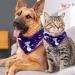 Shop Stylish Dog & Cat Triangular Bibs - Mermaid Silhouette - 2 Colorful Pieces for All Sizes - Buy Online on GoSupps.com