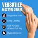 HawkGrips Professional Massage Cream 8oz Unscented with Shea Butter Muscle and Body Moisturizing Safe & Clean Ingredients Non-Greasy Non-Staining Whole Body Use - Neck Back Foot Deep Tissue 8 Fl Oz (Pack of 1) - Buy Online on GoSupps.com