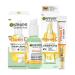 Garnier Vitamin C Glow Booster Set with anti-tired eye care and serum cr me for radiant and even skin and for the mitigation of signs of tiredness Skinactive 2-part