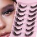 Russian Fox Eye Natural Cat Eye Strip Lashes 20MM - 7 Pairs by Winifred X3 - Buy Online on GoSupps.com