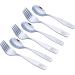 Exzact Children's Cutlery Set - 6-Piece Stainless Steel Utensils for Toddlers | 3 Forks & 3 Spoons with Dog & Bunnies Design - Buy Online on GoSupps.com