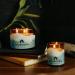 Cedarwood Nutmeg & Lavender Essential Oil Beeswax Candle | Bluecorn Beeswax Botanica | 8 oz Blown Glass Jar - International Shipping Available - Buy Online on GoSupps.com