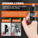 Buy Trigger Finger Splint (2pcs) for Arthritis & Injury Relief - Adjustable Finger Brace for Index Middle Ring Finger Pain - Black Color - Buy Online on GoSupps.com