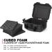 Nanuk 904 Waterproof Hard Case with Cubed Foam Insert - Graphite | Durable Protection for Valuables - Buy Online on GoSupps.com