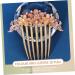 HONMEET Opal Comb Styling Hair Clips Comb Hair Clip Bride Hair Clip Hairbrushes for Woman Comb for Hair Barrettes for Thick Hair Wide Tooth Comb for Wavy Hair Combs for Women Purple Alloy - Buy Online on GoSupps.com