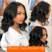 Short Bob Body Wave Human Hair Wig for Black Women - 12 Inch Brazilian Virgin Remy Hair - Buy Online on GoSupps.com