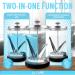 JJ CARE Disinfectant Jar (21 oz) with Removable Basket and Stainless Steel Cap - Ideal for Salon, Manicure Implements, and Barber Tools - Buy Online on GoSupps.com