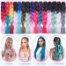 Tess Braids Extensions - 60 cm Jumbo Kanecalon Kunsthaar Hair Braids (Medium Blonde #24) for Box Braids - 100g/Bundle (1 Piece) - Buy Online on GoSupps.com