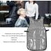 Sonew Waterproof Hairstylist Apron Lightweight Breathable Net Adjustable Barber Apron with Large Pocket for Salon Home - Buy Online on GoSupps.com