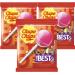 Chupa Chups Lollipops Bulk Sweets The Best Iconic Flavours Strawberry Apple Cola - Perfect for Party Bag Sweets Sharing Lollies - Lollies Sweet Bulk Mix for Kids & Adults 3x10 pack + Cheeroo Magnet