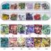 NICENEEDED 12 Colors Abalone Seashell Nail Art Flakes - Style 2 - Buy Online on GoSupps.com