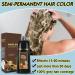 CAJPK 3 in 1 Hair Dye Shampoo - Dark Brown Gray Coverage Herbal Hair Color for Men & Women - 500ml - Buy Online on GoSupps.com