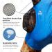Buy Harrison Howard Fly Mask for Horses - Super Comfortable Elastic with Ear & UV Protection - Azure Blue Full Size (Large) - Buy Online on GoSupps.com