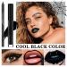 Buy Black Matte Lipstick & Lip Liner Set - Waterproof Long Lasting Full Coverage for Goth & Halloween Looks - International Shipping Available - Buy Online on GoSupps.com