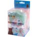 NEPAK Teething Mitten 2 Pairs - Cartoon Puppet Coral+Mint - Baby Teether Toys - Boys & Girls - Buy Online on GoSupps.com