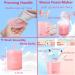 Buy Large Loofah Body Scrubber | Exfoliating Shower Sponge & Cleansing Brush | Purple Wash Cloth Pouf - International Shipping Available - Buy Online on GoSupps.com