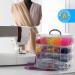 Stackable Storage Container 4-Tier 40 Comprt - Craft Storage Organizer for Beads, Art Supplies, Ribbons, and Sewing - Bins & Things - Buy Online on GoSupps.com