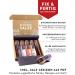 Timber Taste Gourmet Salt Spice Gift Set - Exquisite 5 Salts from Around the World - Perfect Birthday Gift for Women & Men - Unique Salt Spices Set for Adults - Buy Online on GoSupps.com