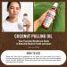 Coconut Oil Pulling Mouthwash - 100% Pure & Natural Non-GMO Ayurvedic with Rosemary Thyme & Tea Tree Essential Oils for Teeth & Gums Care - Buy Online on GoSupps.com