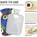 Mnsruu 2L Hot Water Bottle with Soft Cover - Football Painting | Perfect Christmas Gift for Women & Kids - Buy Online on GoSupps.com