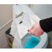 HOME-X Disposable Toilet Seat Covers - Pack of 10 Travel-Friendly Sanitary Accessories for Adults and Kids | Virgin Pulp | Portable Pouch | 16L x 14W - Buy Online on GoSupps.com