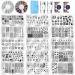 Biutee Nail Stamp Plate Kit - Silicone Clear Stamper for Nail Art Stamping with French Tip Template, Rhinestone Decoration, and Image Stencils - Summer Holiday Designer Series 1 - Buy Online on GoSupps.com