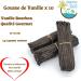 Bourbon Vanilla Pod from Madagascar 10 pods approximately 16 cm fresh extra unsplit weight approximately 30g gourmet quality - Buy Online on GoSupps.com