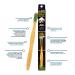 Woobamboo Bamboo Toothbrush 4 Pack - Adult Soft BPA Free Nylon Bristles - Biodegradable & Vegan - Buy Online on GoSupps.com