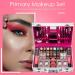 Shop Hengshitong Multicolor Makeup Set - All-in-One Eyeshadow Lip Gloss & Suitcase Gift Set for International Shipping - Buy Online on GoSupps.com