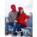 Geyoga 3 Hole Winter Knitted Full Face Cover Balaclava Ski Mask - Red, Adult Size | Ideal for Outdoor Sports - Buy Online on GoSupps.com