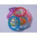 O-Ring Silicone Adapter for Pacifiers - Soft Pink Pacifier Holder and Chain | Baby Essential - Buy Online on GoSupps.com
