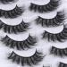 Mebver False Cat Eye Faux Mink Lashes - Natural Look Fluffy Wispy Lashes - D Curl Short Fox Eye Lashes - 7 Pairs Pack - Buy Online on GoSupps.com